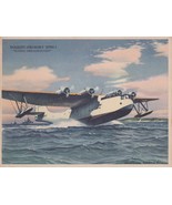 1960&#39;S USA MILITARY VOUGHT SIKORSKY FLYING DREADNAUGHT XPBS-1 WAR PLANE ... - £9.15 GBP