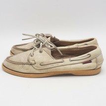 Vintage Sebago Docksides Womens Leather Boat Shoes Loafer Size 9 US - £35.55 GBP