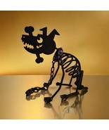 Vintage Halloween Partylite Sticks The Dog Skeleton Candle Holder P8280 - $108.56 CAD