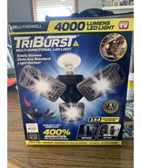 Bell+Howell Triburst Multi-Directional 4000 Lumen Super Bright 144 LED L... - £23.35 GBP
