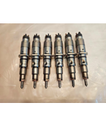 Set of 6 Cummins QSB 6.7 QSB 5.9 Rail Fuel Injectors 0445120231 OEM 5263262 - $1,026.35