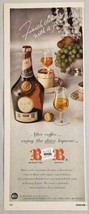 1959 Print Ad DOM B&amp;B Benedictine Brandy Liqueur Made in Fecamp,France - £11.31 GBP