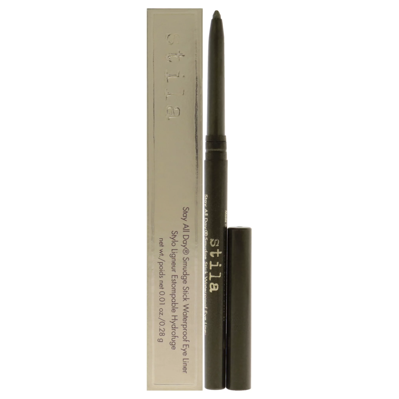 ( 1 ) STILA Stay All Day Smudge Stick Waterproof Eye Liner-Tiger's Eye BOXED