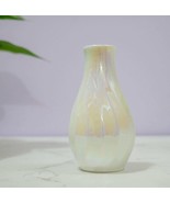 Wedgwood Lusterware Iridescent Swirl Perfume Bottle Vase Original Box 3.... - $19.01 CAD
