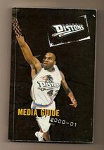 2000-01 Detroit Pistons Media Guide NBA Basketball - $29.65