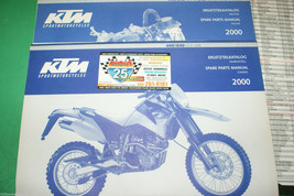 2000 KTM 400/640 LC4 Spare Parts Manual Engine + Chassis - £23.66 GBP