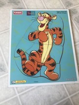 Vintage Playskool Tigger That&#39;s Me! Wooden Puzzle 9 PCS # 674-03  - $22.15