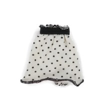 Vintage 1987 Barbie Fashion Find&#39;s 2982 White &amp; Black Polka Dot Mini Skirt Pack - £7.10 GBP