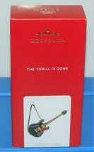 2021 Hallmark Keepsake The Thrill is Gone BB King Guitar Magic Sound Orn... - $18.90