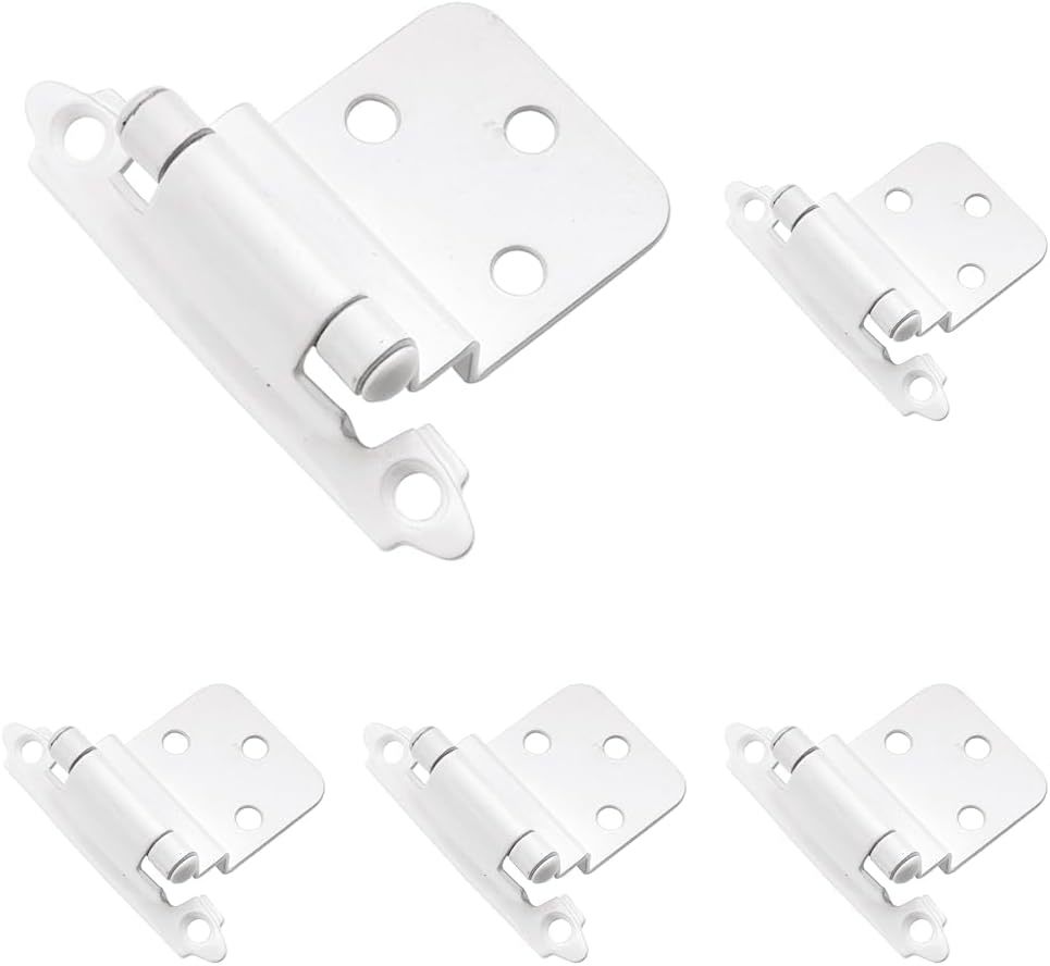 Hickory Hardware P143-W - Variable Overlay 3/8 Inch Inset, Pack Of 5 - $37.92