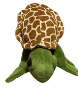 Green Sea Turtle W/ Brown Shell Plush Stuffed Animal - £7.90 GBP