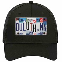 Duluth MN Strip Art Novelty Black Mesh License Plate Hat Tag - £22.92 GBP