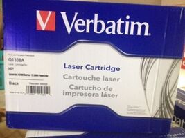 HP Toner Laserjet Cartridge Q1338a 94805for 4200 Verbatim for Laser Prin... - $34.95