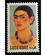 2001 34c Frida Kahlo, Mexican Painter, Mexico Artifacts Scott 3509 Mint ... - $1.57 CAD