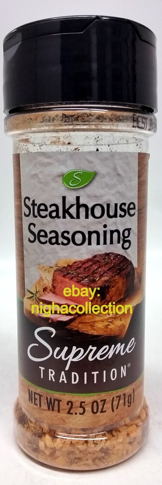 ( LOT 10 Bottles ) Steakhouse Seasoning 2.5 oz Each BB:11/2026 New SEALED Item image 2
