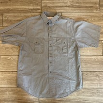 Vintage CC Filson Shirt Large Button Up Utility Safari Work Hiking Hong ... - $65.00