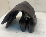 Liz Claiborne Women&#39;s Kampala Knee-High Boots Black Leather Size 8M - $37.99