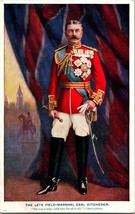 Vtg Postcard Tuck&#39;s War Notabilities - Field-Marshall Earl Ktchener - Unused - £4.22 GBP