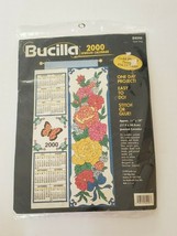 NEW Bucilla 2000 Jeweled Calender #84046 Floral Swag - sealed - $12.99