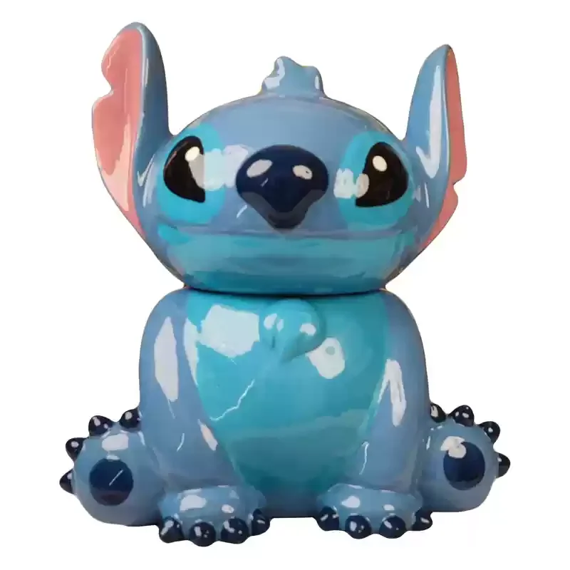 Cute Cartoon Anime Merchandise Stitch Ceramic Storage Jar Cute Cartoon -F - $100.16