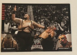 Big Daddy V Vs Boogeyman Trading Card WWE Ultimate Rivals 2008 #5 - £1.55 GBP