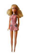 VINTAGE Texaco Cheerleader Doll - In Bathing Suit 1970’s Barbie Like ~ Hong Kong - £26.27 GBP