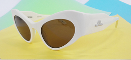 Balenciaga Sunglasses BB0177S 005 Ivory Acetate 55-23-135 Made In Italy - New - £203.83 GBP