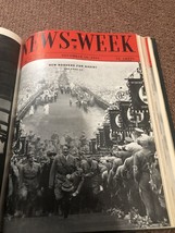 Newsweek Complete Year  Bound 1934  Hitler Goring Mussolini War - £1,550.60 GBP
