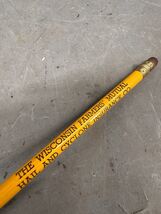 Vintage Farmer's Mutual Hail Insurance Juneau Wisconsin WI Pencil Advert... - $10.96