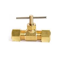 ATC 3/8 in. 3/8 in. Brass Needle Valve - $12.95
