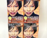 4x Clairol Textures &amp; Tones Permanent Hair Color Dye #1N Natural Black - £22.88 GBP
