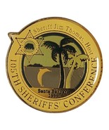 1999 California Sheriff&#39;s Association 105th Annual Lapel Pin Sheriff Jim... - $8.29