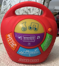 Keenway Music Player Red - 4 Instruments, Plays Familiar Songs - £20.83 GBP