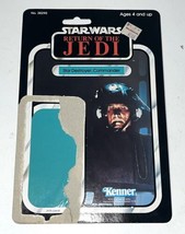 Star Wars ROTJ Vtg 1983 Star Destroyer Commander 77 Cardback - $37.01