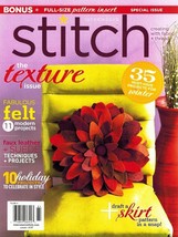 STITCH Magazine. 35 Must-Have Projects For Winter. 2011. Various Single Issue - £7.15 GBP