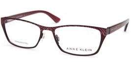 New Anne Klein Ak 5054 604 Merlot Eyeglasses Women Frame 53-17-135mm B34mm - £58.73 GBP