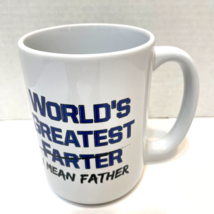 Orca Coatings Novelty Coffee Tea Cup Mug Worlds Greatest Farter Father - £8.47 GBP