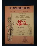 JOE DARION MITCH LEIGH The Impossible Dream (The Quest) VINTAGE SHEET MUSIC - $3.46