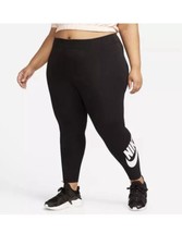 Nike Women&#39;s Black Quality Tight Fit High Rise Full Length , Size XXL - $23.38