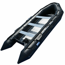 BRIS 15.4 ft Inflatable Boat Inflatable Rescue Fishing Pontoon Boat Dinghy - £1,669.85 GBP