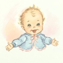ALL ABOUT ME vintage 1950s baby album - UNUSED book keepsake for birth to 7 year - £21.94 GBP