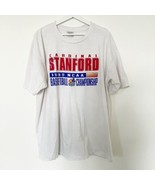 Vintage Stanford Cardinal Tshirt 1999 NCAA Final Four White Crewneck XXL... - £23.44 GBP