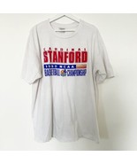Vintage Stanford Cardinal Tshirt 1999 NCAA Final Four White Crewneck XXL... - $29.99