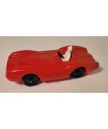 Blow Mold Red Race Car 5&quot; Made in Hong Kong Vintage - $29.98 CAD