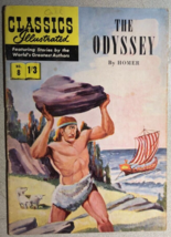 Classics Illustrated #8 The Odyssey (Hrn 126) Uk Comics Edition Vg+ - £19.46 GBP