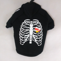 New Thrills &amp; Chills Collection Skeleton Hoodie Dog Size Medium - $6.92