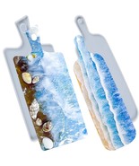 Cheese Board Epoxy Resin Silicone Molds With Handles And Holes For Servi... - £21.01 GBP