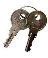 Gordon Glass® Bauer CH751 Replacement Keys for T-Handles, Camper Toppers, C - $176.13 MXN