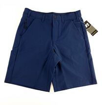 Russell Performance Tech Mens Shorts Size 28-30 Navy Blue New Stretch Ac... - $19.78