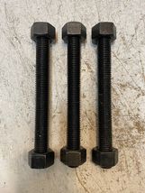 3 Qty of Ornamental Wood Ties Concrete Post &amp; Beam Bolts &amp; Nuts 1" x 10"... - $22.63